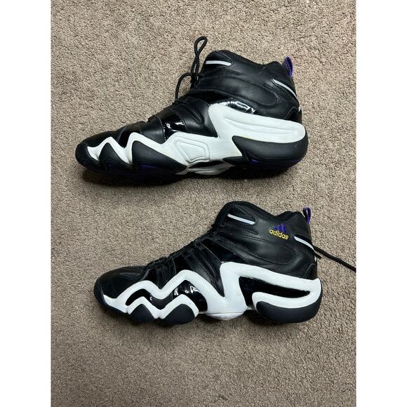 Men’s Size 13 Adidas 98 All Star Kobe Bryant Crazy 8 G48591 Black & White main image 6